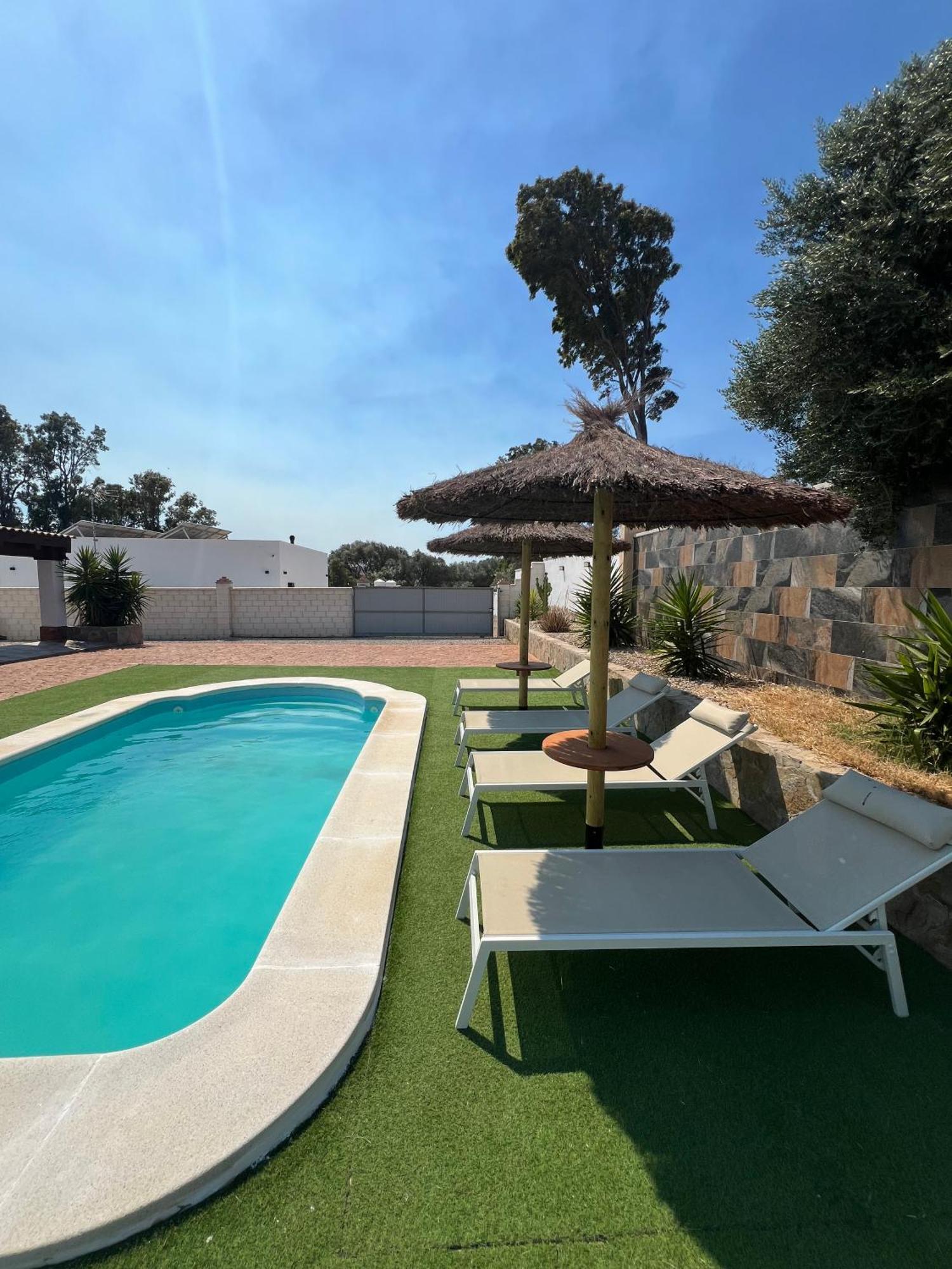 Ferienhaus Bambu - En Vejer Con Piscina Privada