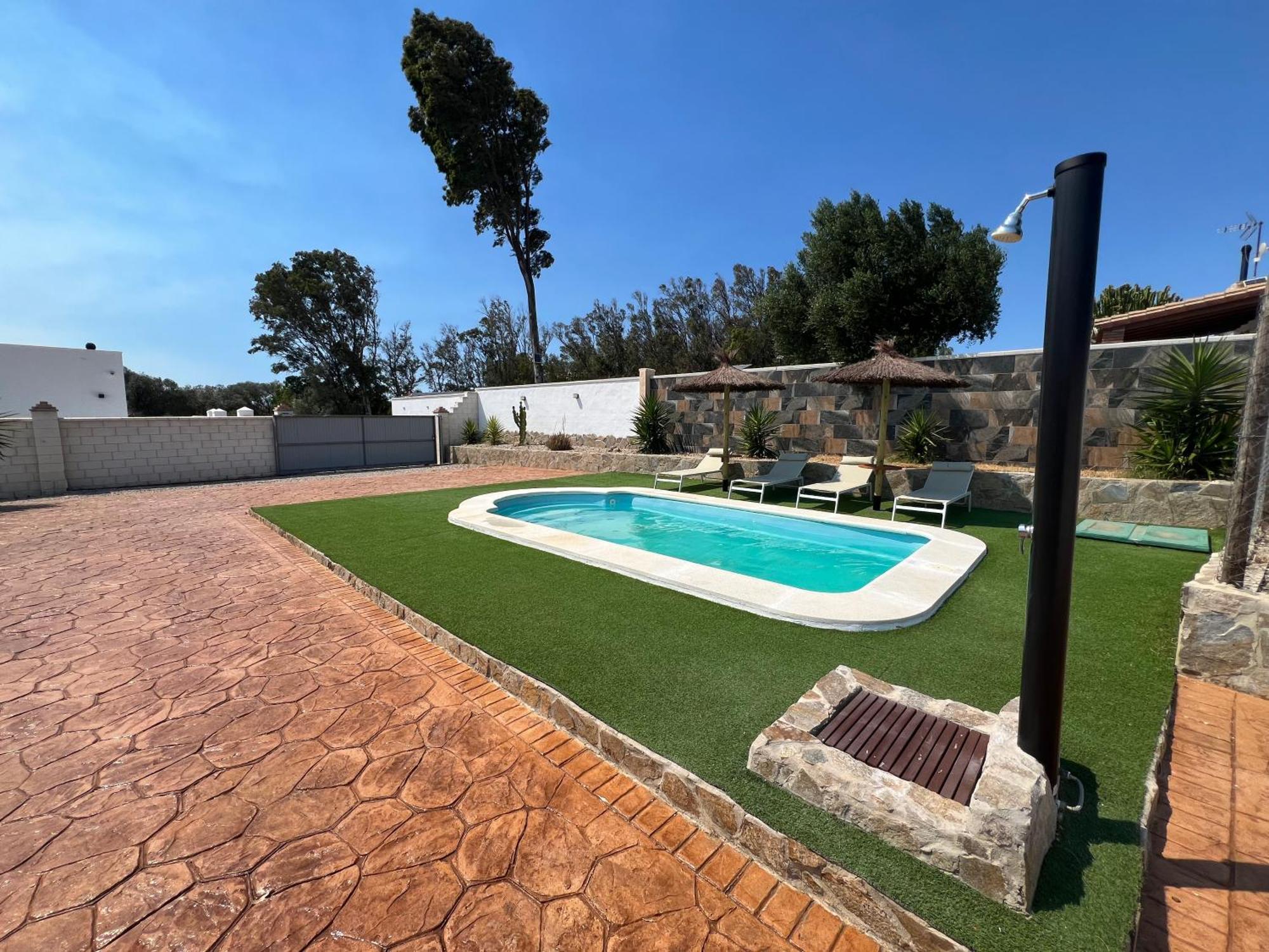 Ferienhaus Bambu - En Vejer Con Piscina Privada *